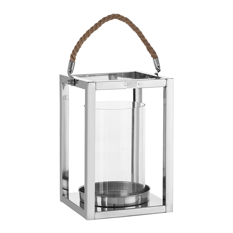 Farol rectangular para velas | Faroles para para exterior | Decoragloba