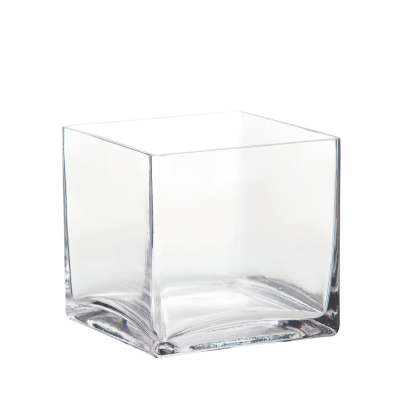 portavelas cristal cuadrado | portavelas de vidrio cuadrado | Decoragloba